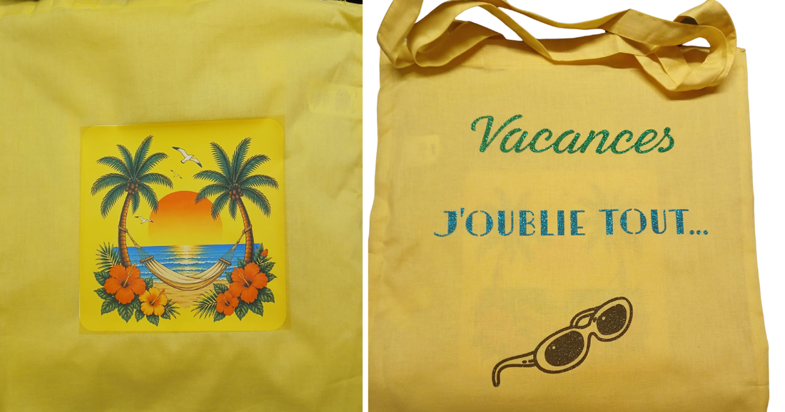 Des sacs qui sentent bon le soleil et les vacances