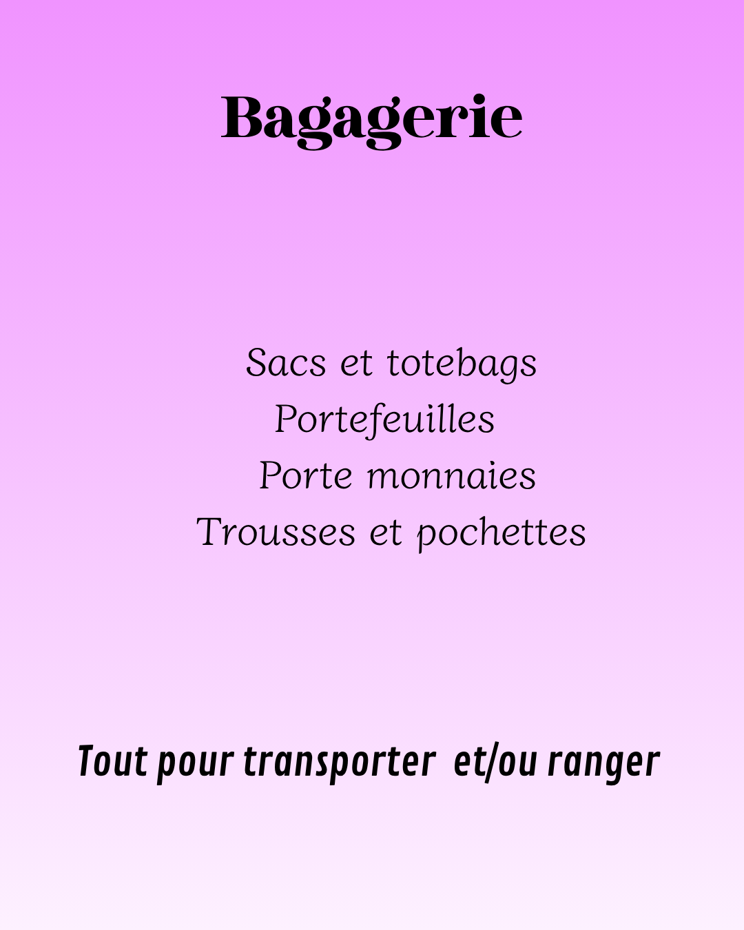 Bagagerie