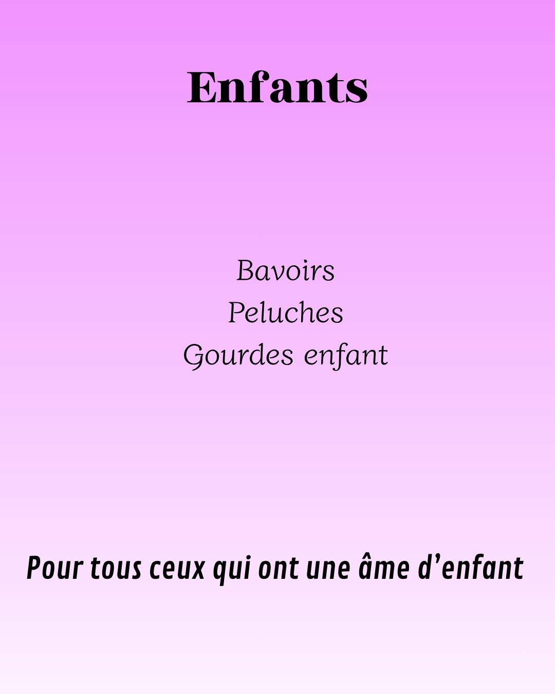 Enfants