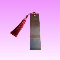 Bookmark with coloured tassel