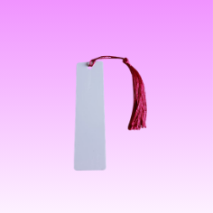 Marque page avec pompon de couleur