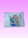 Trousse avec zip couleur